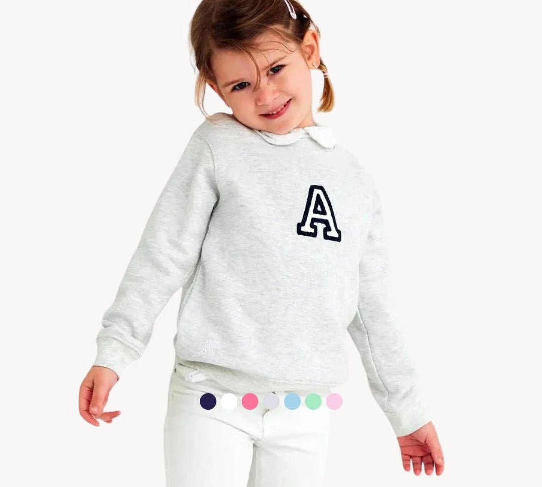 Sudaderas Babies & Kids | Inicial + Bordado Personalizado