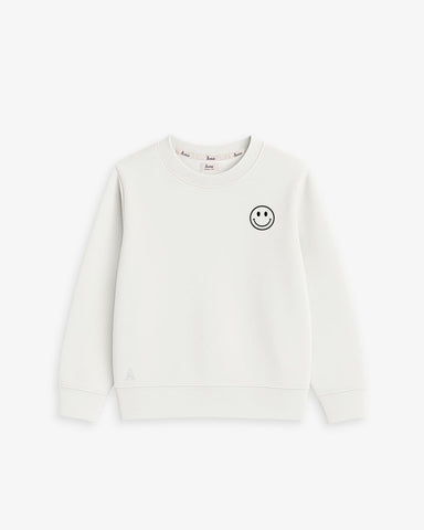 BABIES & KIDS - WHITE SWEATSHIRT | SMILE