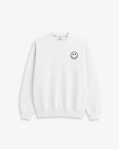 SUDADERA UNISEX ARCTIC WHITE | SMILE