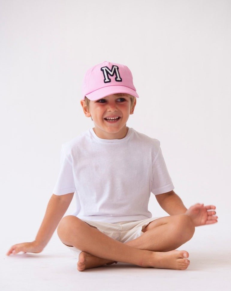 KIDS - LIGHT PINK CAP | INITIAL MINI