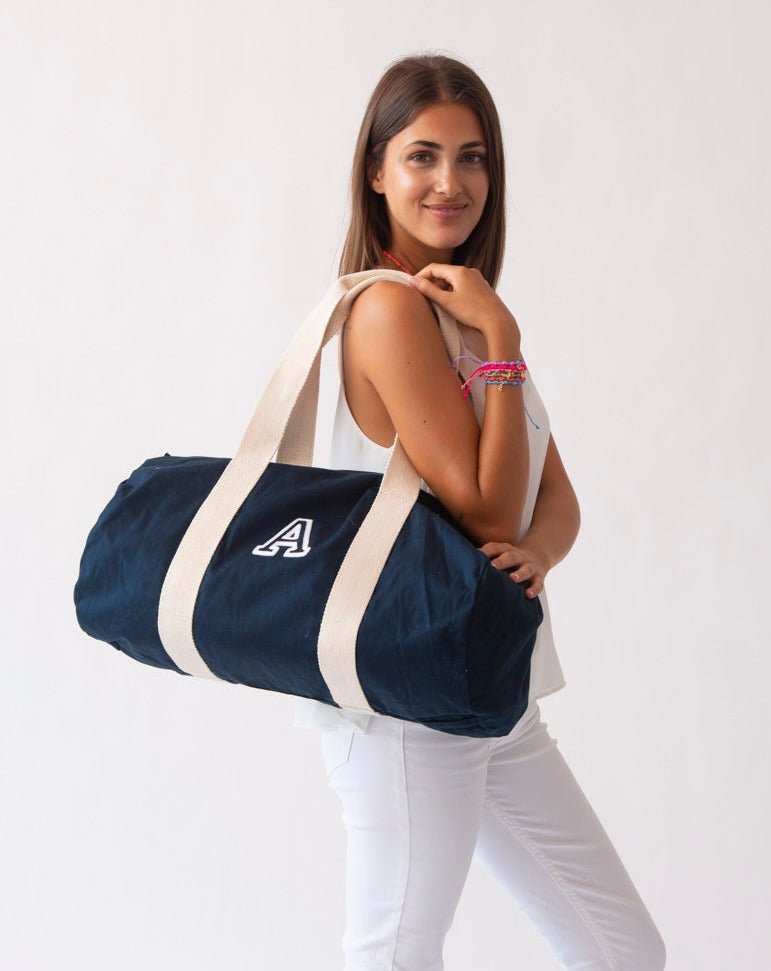 SPORT BAG NAVY BLUE | INITIAL MINI