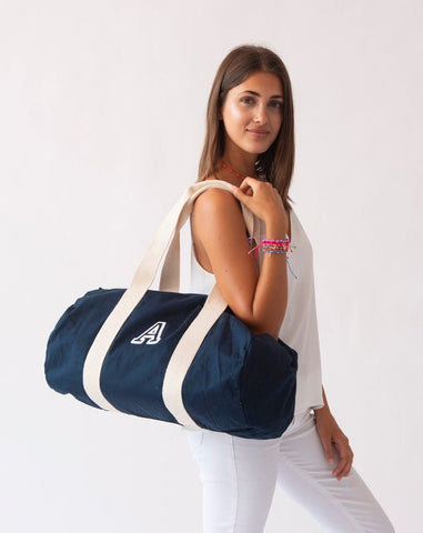 SPORT BAG AZUL MARINO | INICIAL MINI