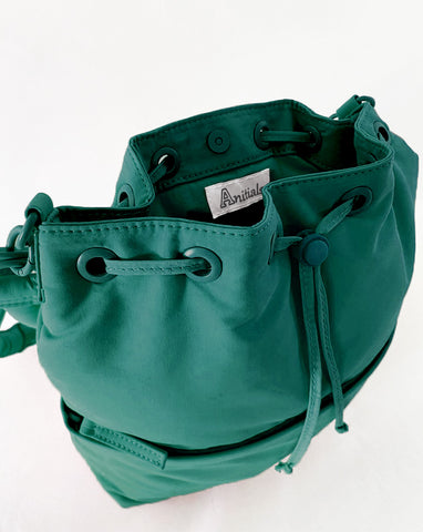 THE ANITIALS BAG DARK GREEN | PERSONALIZED