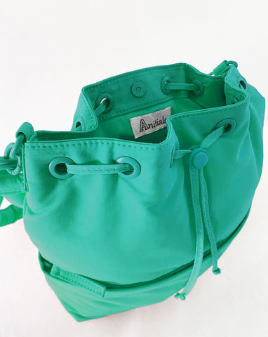 THE ANITIALS BAG KELLY GREEN | PERSONALIZED