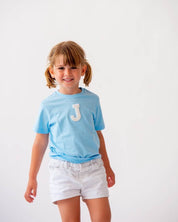 BABIES & KIDS - CAMISETA LIGHT BLUE | INICIAL MINI RIZO ANITIALS