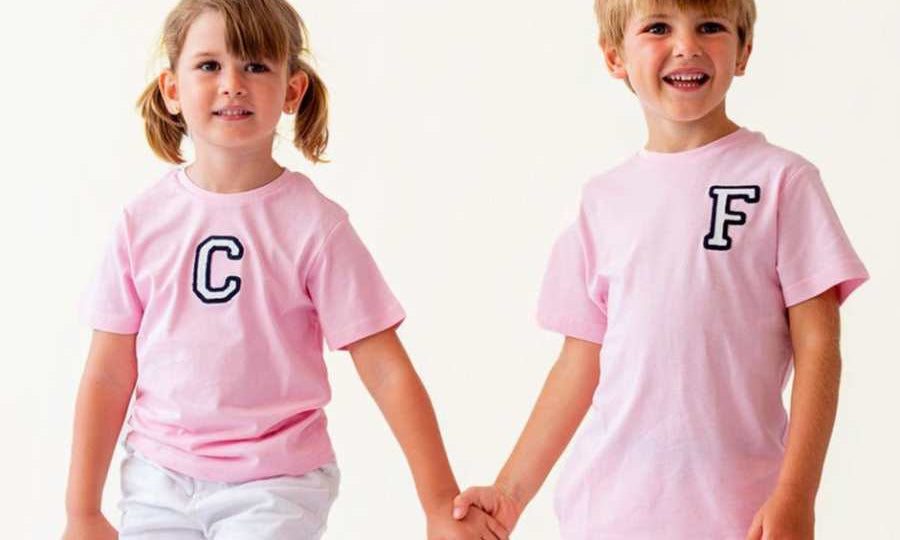 BABIES & KIDS - CAMISETA LIGHT PINK | INICIAL MINI ANITIALS