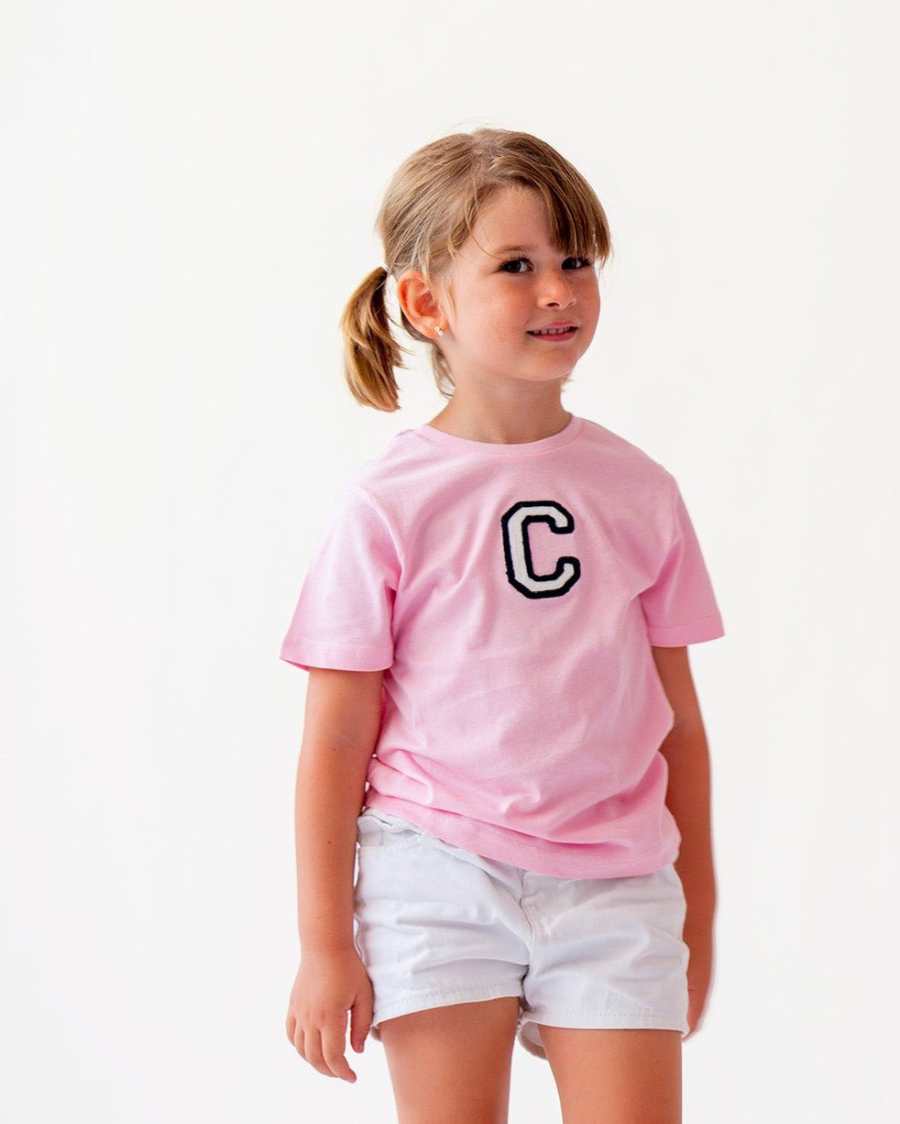 BABIES & KIDS - CAMISETA LIGHT PINK | INICIAL MINI ANITIALS