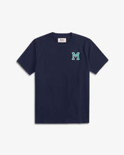 BABIES & KIDS - CAMISETA NAVY BLUE | INICIAL MICRO VERDE