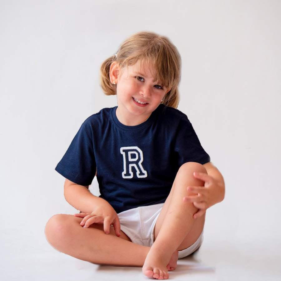 BABIES &amp; KIDS - CAMISETA NAVY BLUE | INICIAL MINI