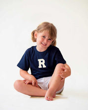 BABIES & KIDS - CAMISETA NAVY BLUE | INICIAL MINI RIZO