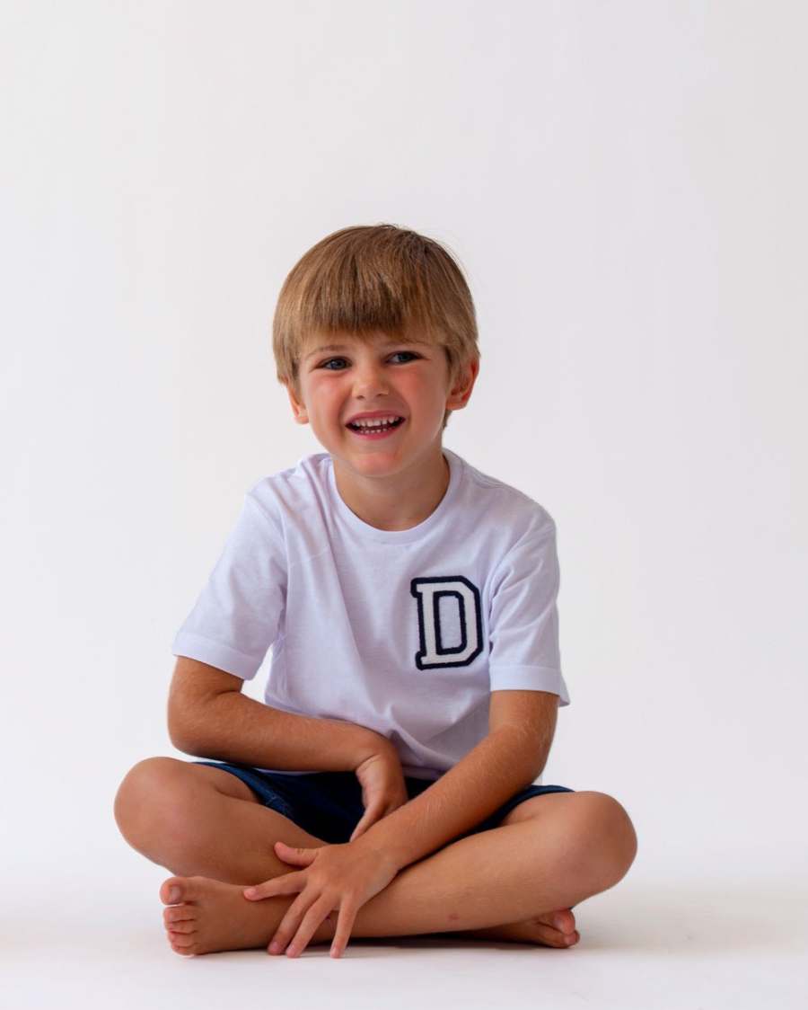 BABIES & KIDS - CAMISETA WHITE | INICIAL MINI