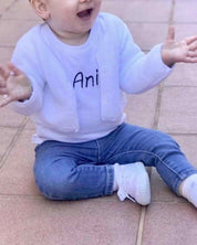 BABIES & KIDS - CAMISETA WHITE | PERSONALIZADA ANITIALS