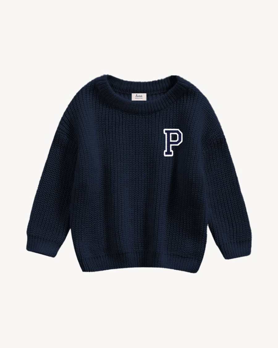 BABIES & KIDS - JERSEY NAVY BLUE | INICIAL