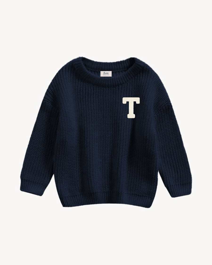 BABIES & KIDS - JERSEY NAVY BLUE | INICIAL