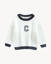 BABIES & KIDS - JERSEY OFF WHITE BICOLOR | INICIAL CLASSIC