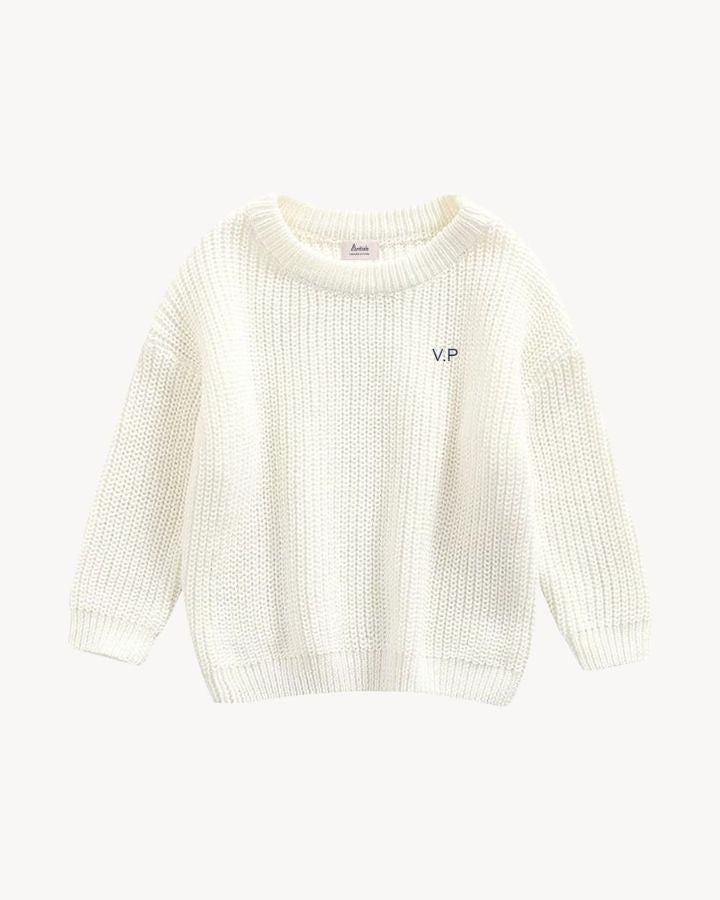 BABIES &amp; KIDS - JERSEY OFF WHITE | BORDADO MINIMALISTA