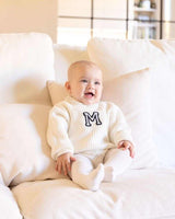 BABIES & KIDS - OFF WHITE SWEATER | INITIAL CLASSIC