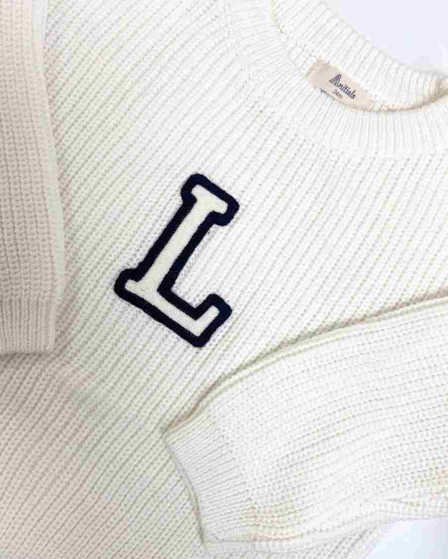 BABIES & KIDS - JERSEY OFF WHITE | INICIAL