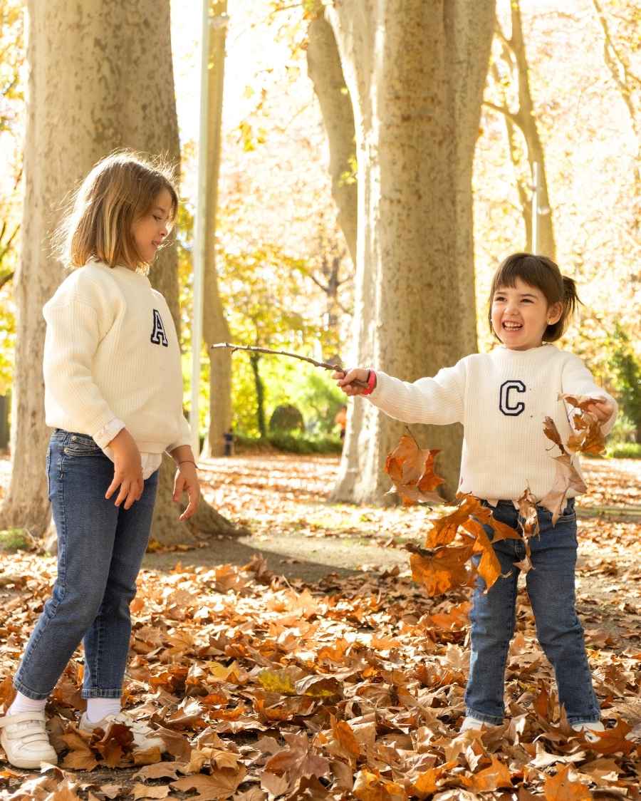 BABIES & KIDS - JERSEY OFF WHITE | INICIAL CLASSIC