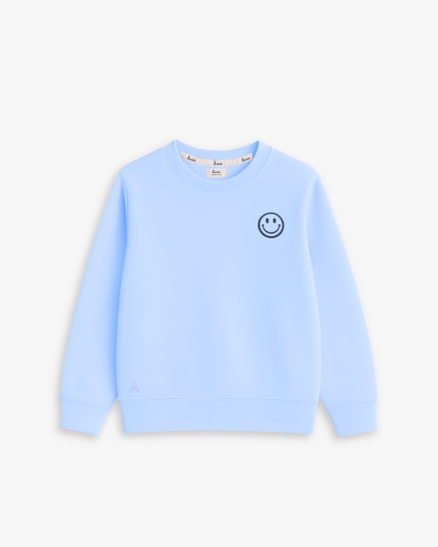 BABIES & KIDS - SUDADERA AZUL CELESTE | SMILE