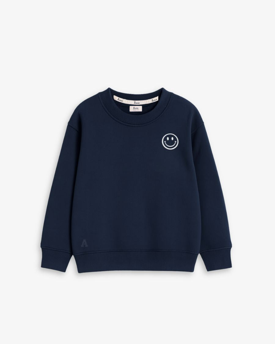 BABIES & KIDS - SUDADERA AZUL MARINO | SMILE
