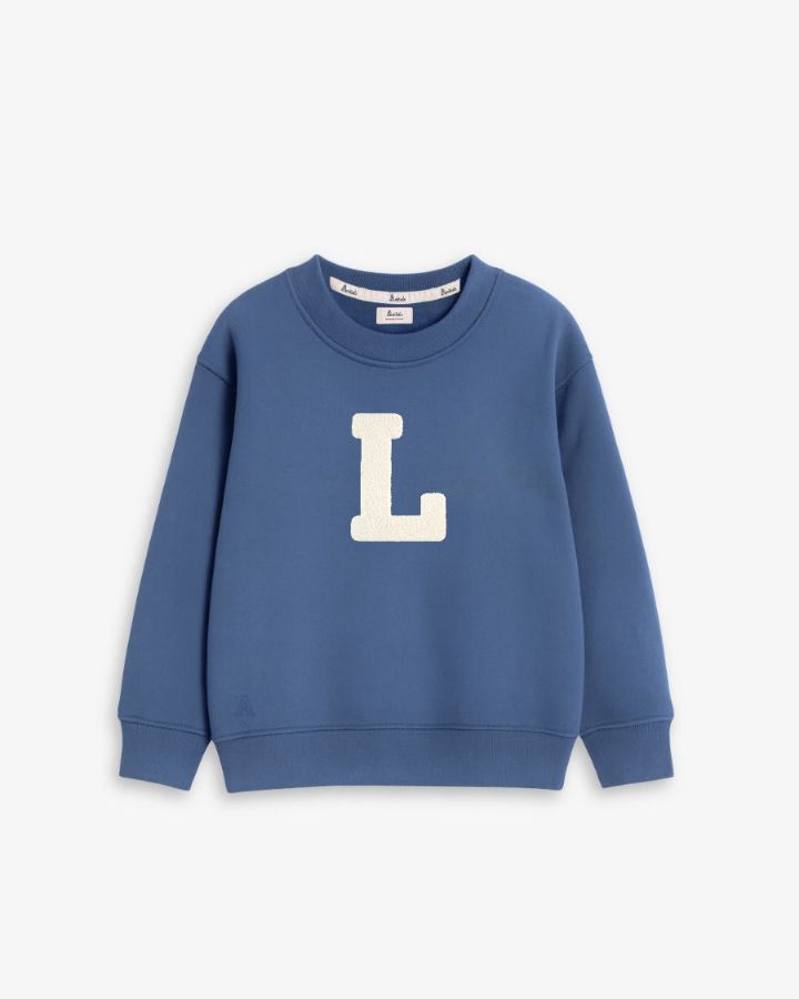 BABIES & KIDS - SUDADERA AZUL OCÉANO | INICIAL