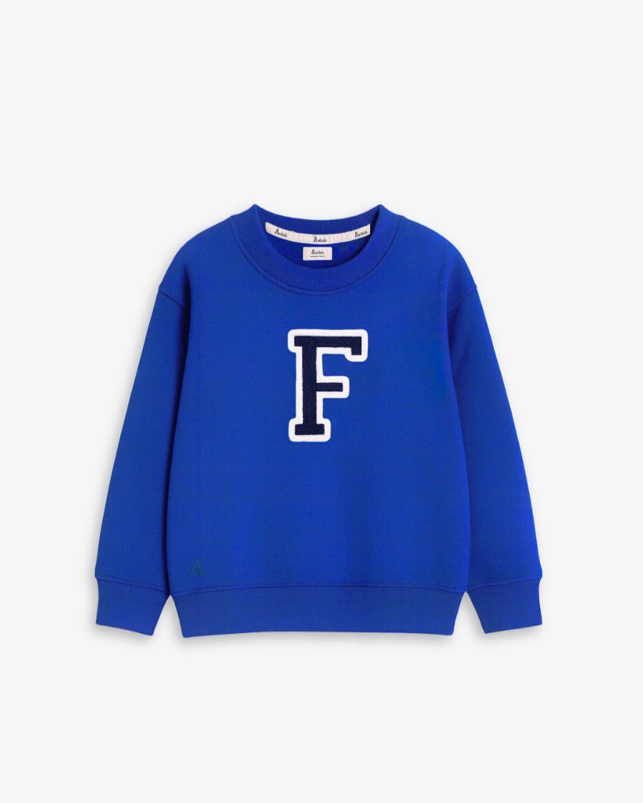 BABIES & KIDS - SUDADERA AZUL ROYAL | INICIAL