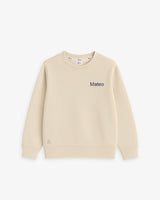 BABIES & KIDS - SUDADERA BEIGE | BORDADO PERSONALIZADO