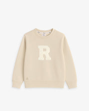 BABIES & KIDS - SUDADERA BEIGE | INICIAL