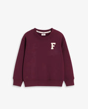 BABIES & KIDS - SUDADERA GRANATE | INICIAL