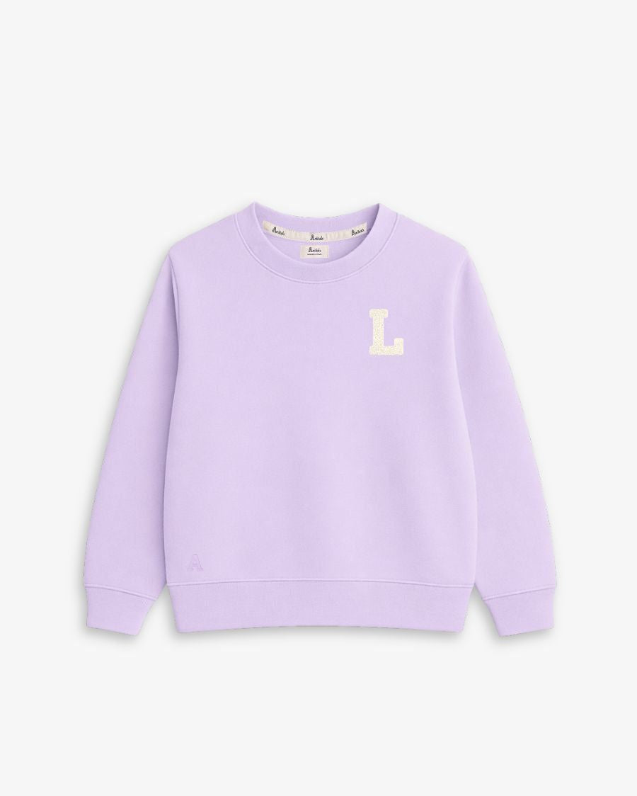 BABIES & KIDS - SUDADERA MALVA | INICIAL