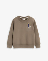 BABIES & KIDS - CHOCOLATE BROWN SWEATSHIRT | INITIAL