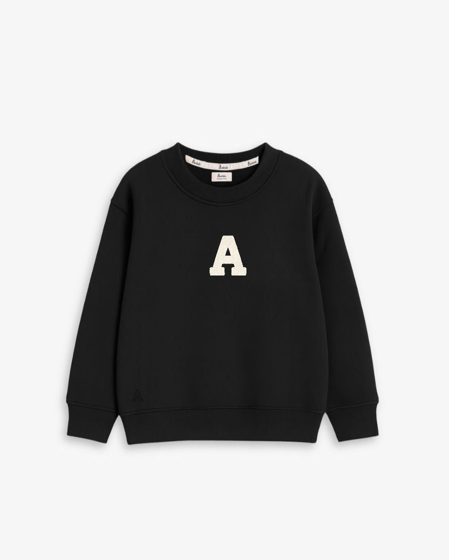 BABIES & KIDS - SUDADERA NEGRA | INICIAL