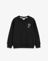 BABIES & KIDS - BLACK SWEATSHIRT | INITIAL