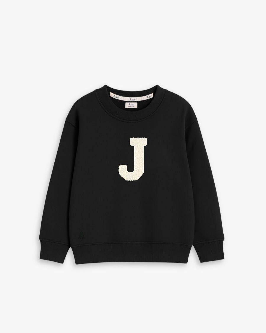 BABIES & KIDS - SUDADERA NEGRA | INICIAL