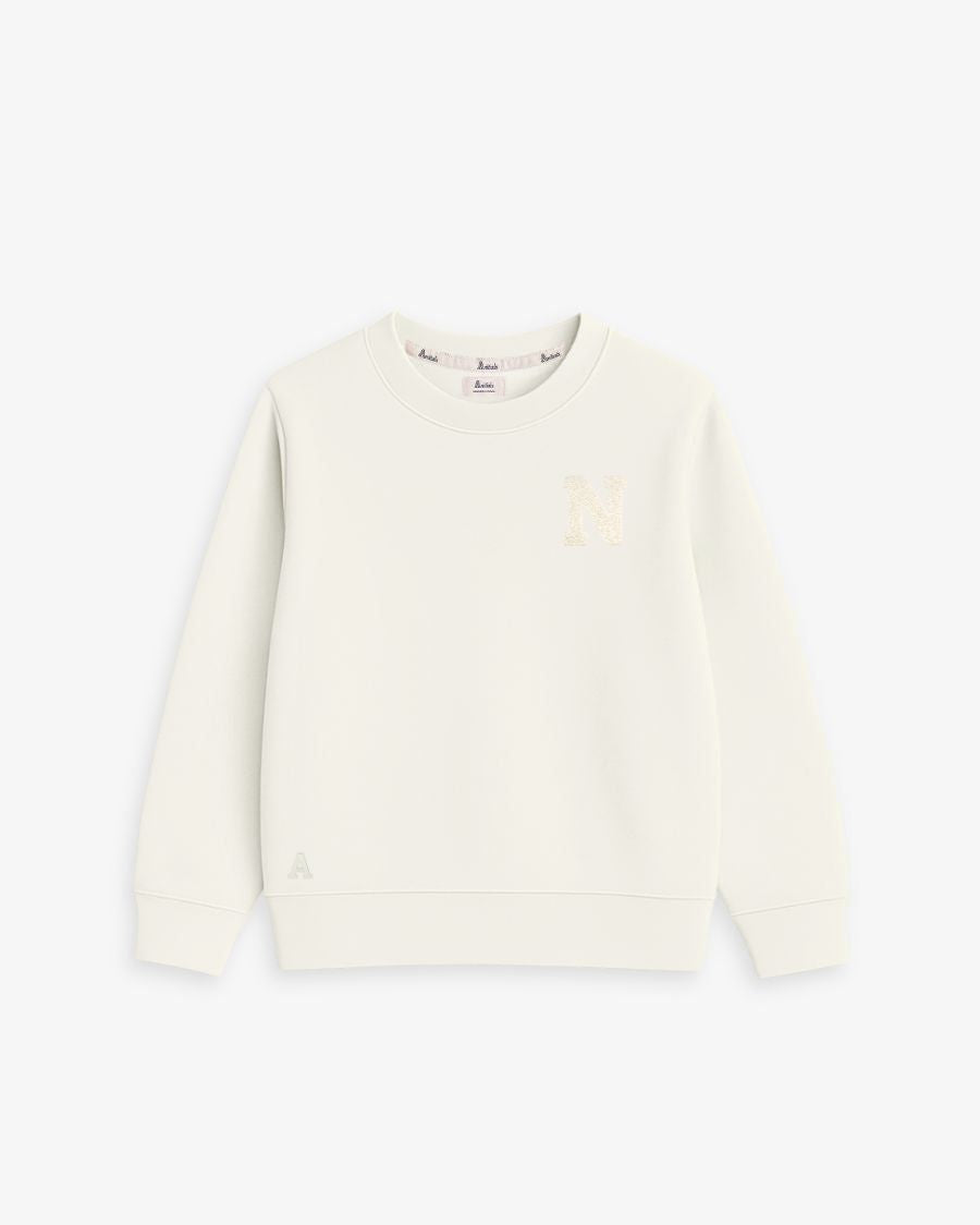 BABIES & KIDS - SUDADERA OFF WHITE | INICIAL