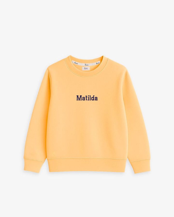 BABIES & KIDS - SUDADERA PEACH | BORDADO PERSONALIZADO
