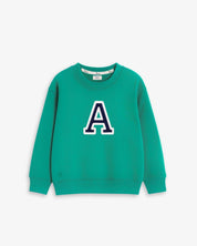 BABIES & KIDS - SUDADERA VERDE KELLY | INICIAL