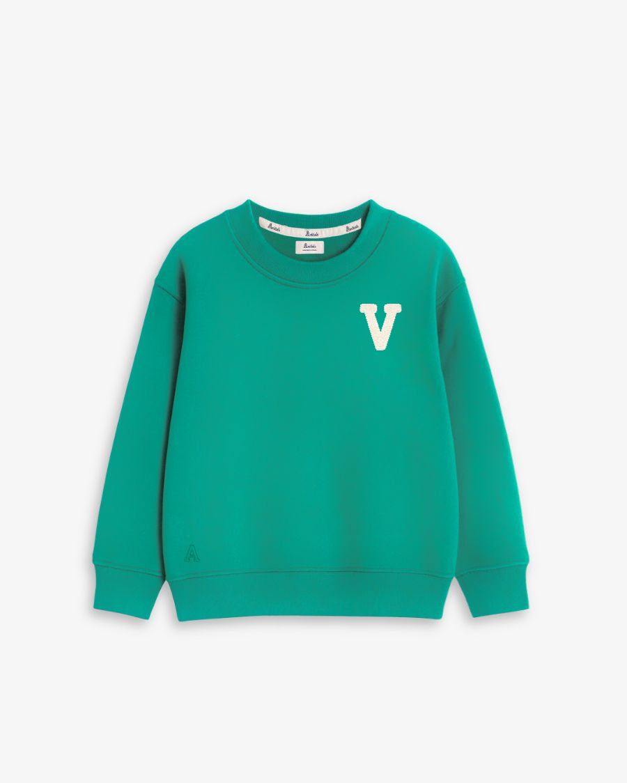 BABIES & KIDS - SUDADERA VERDE KELLY | INICIAL