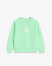 BABIES & KIDS - SUDADERA VERDE MINT | INICIAL
