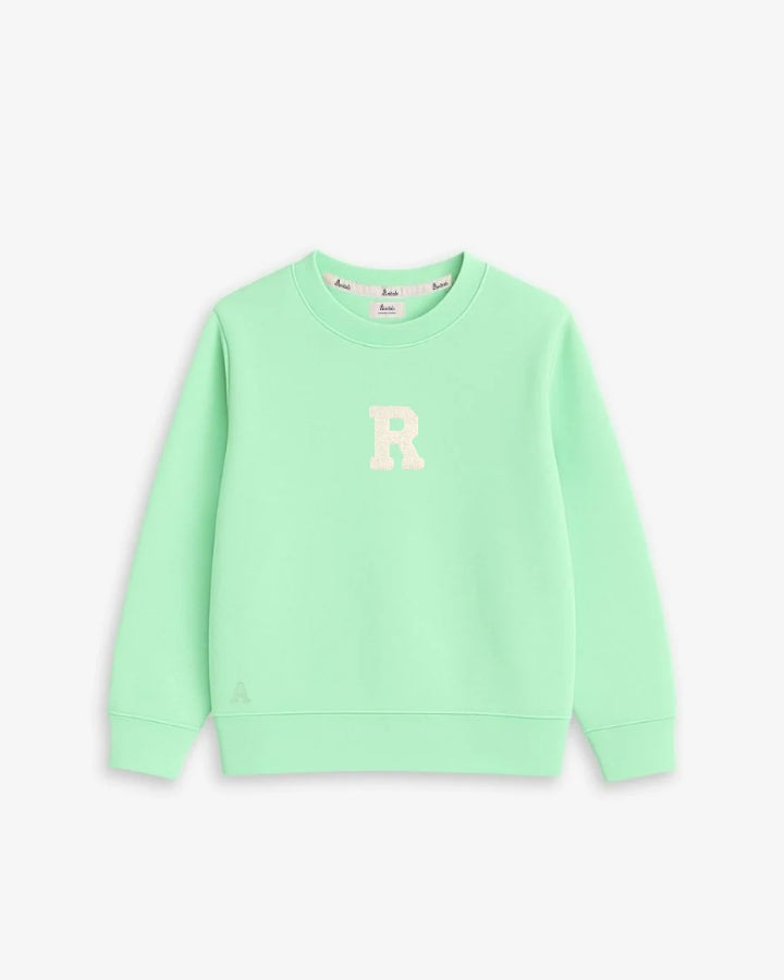 BABIES & KIDS - SUDADERA VERDE MINT | INICIAL