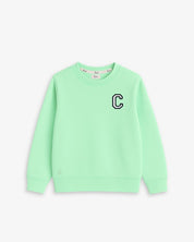 BABIES & KIDS - SUDADERA VERDE MINT | INICIAL