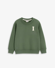 BABIES & KIDS - SUDADERA VERDE OLIVA | INICIAL