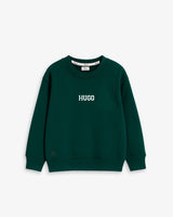 BABIES & KIDS - SUDADERA VERDE OSCURO | BORDADO PERSONALIZADO