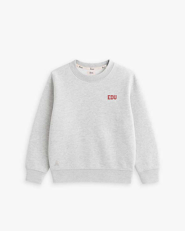 BABIES & KIDS GREY SWEATSHIRT | CUSTOM EMBROIDERY