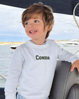 BABIES & KIDS - SUDADERA BLANCA | BORDADO PERSONALIZADO