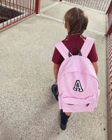 LIGHT PINK BACKPACK | INITIAL MINI