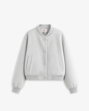 BOMBER JACKET LIGHT GREY