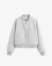 BOMBER JACKET LIGHT GREY