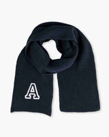 NAVY BLUE RIBBED SCARF
